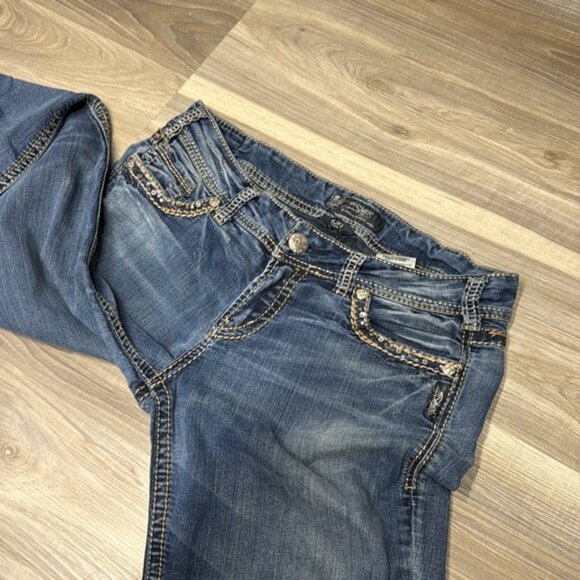 Silver jeans Suki mid straight size 30 - Picture 5 of 9